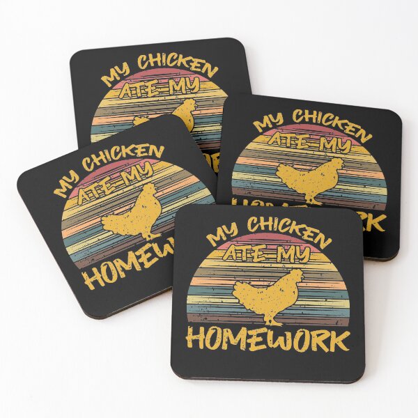 Item preview, My Chicken Ate My Homework designed and sold by sesa10.