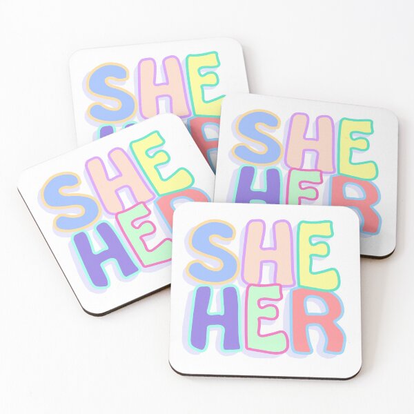 Item preview, She/Her pronouns designed and sold by daynamayday.