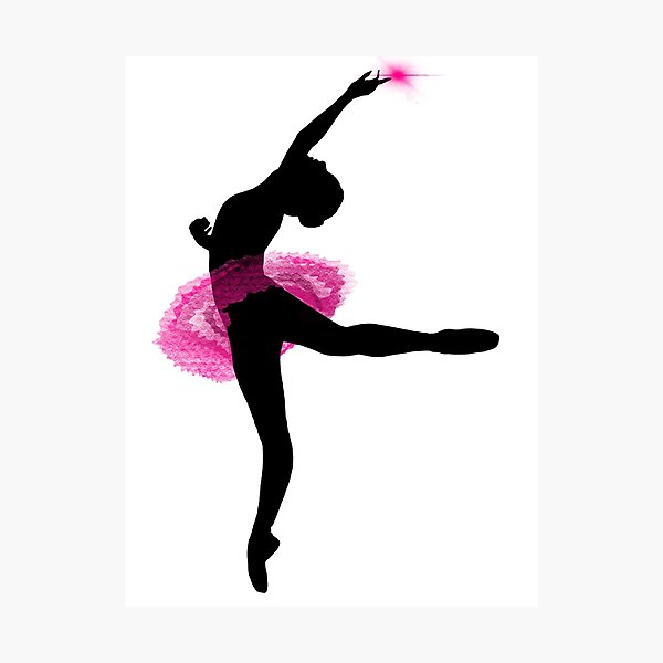 Ballerina Fotodruck