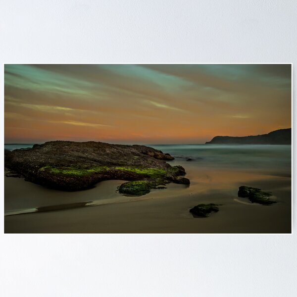 Item preview, Frazer Beach, Sunset Rocks #1 designed and sold by bazcelt.