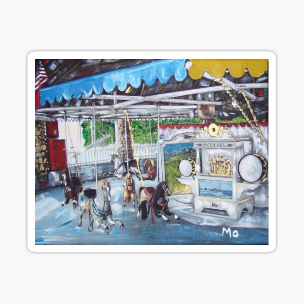 Watch Hill Carousel Sticker