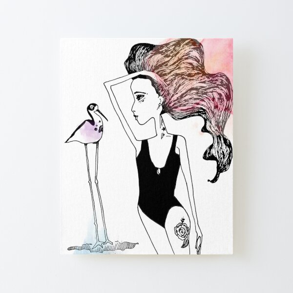 Stilt Orbit Canvas Mounted Print