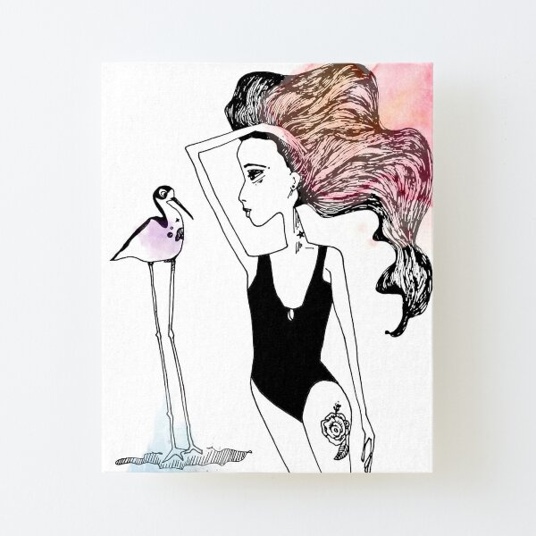Stilt Orbit Canvas Mounted Print