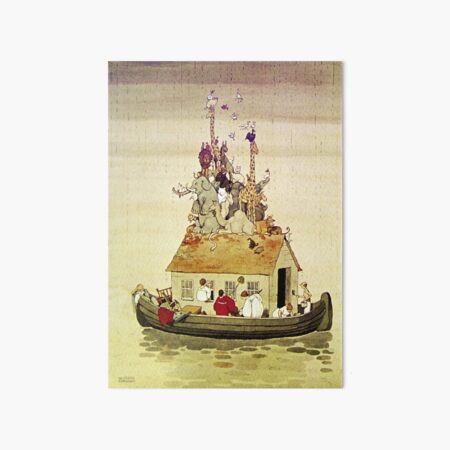 Item preview, “Noah’s Arc” by W Heath Robinson designed and sold by PatricianneK.