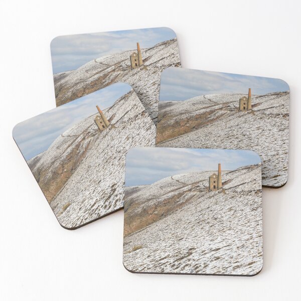 Item preview, Engine House in the snow (Wheal Coates) designed and sold by bitm2007.