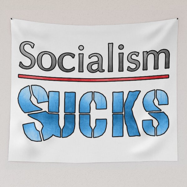 Item preview, Socialism Sucks designed and sold by Lefteris Betsis.