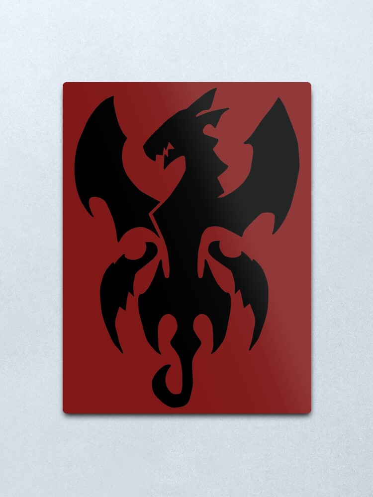 Fire Dragon King Power Fairy Tail Metal Print By Kisasunrise Redbubble