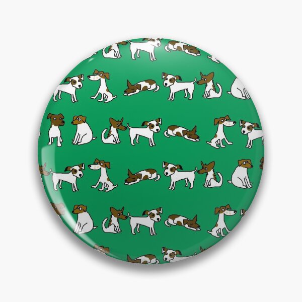 Item preview, Jack Russell Terrier De Dibujos Animados Verde designed and sold by jaggerstudios.