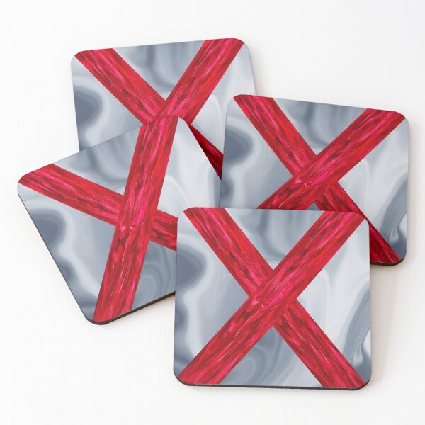 Item preview, Symbol X Red tie dye with hydro dip effect  designed and sold by Nishad4.