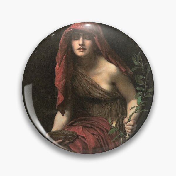 Item preview, John Collier - Priestess Of Delphi1891 designed and sold by artcenter.