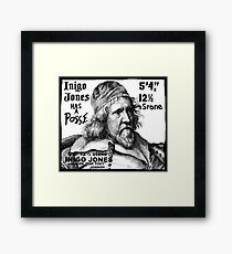 Inigo Jones Framed Print