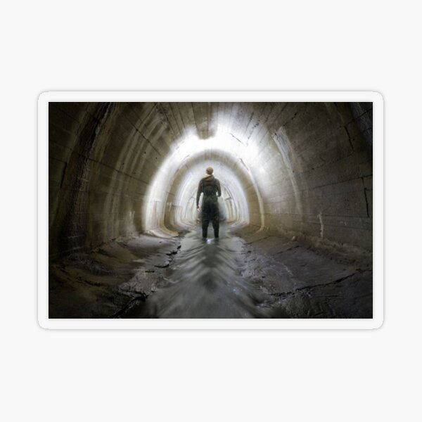 Tunnel, Canal tunnel Transparent Sticker