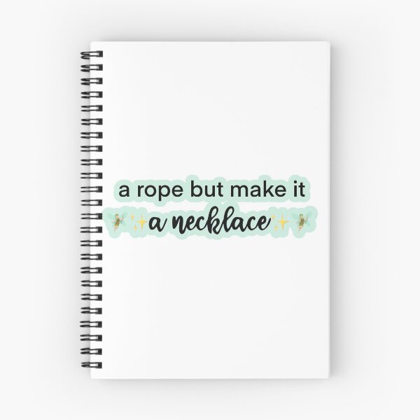 Item preview, a rope but make it a necklace - tiktok comment designed and sold by robinverheul.