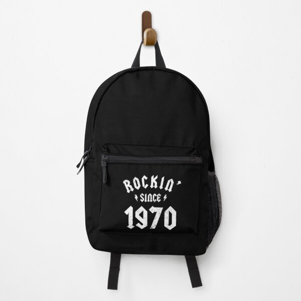 Classic Rock 1970 50th Birthday - Gift for 50 Year Old Backpack