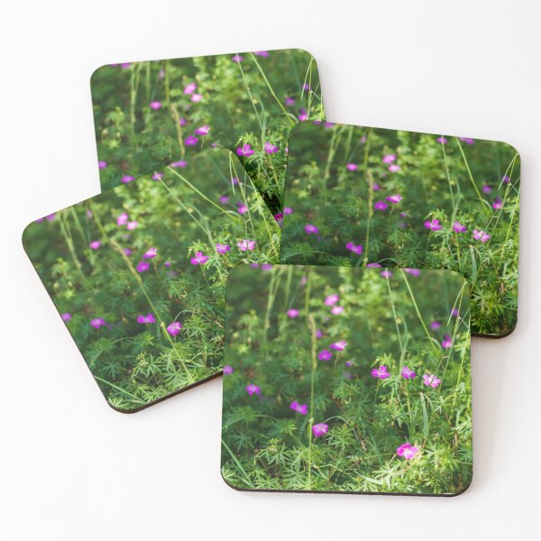 Item preview,  Purple Longstalk Cranesbill flowers designed and sold by lena-maximova.
