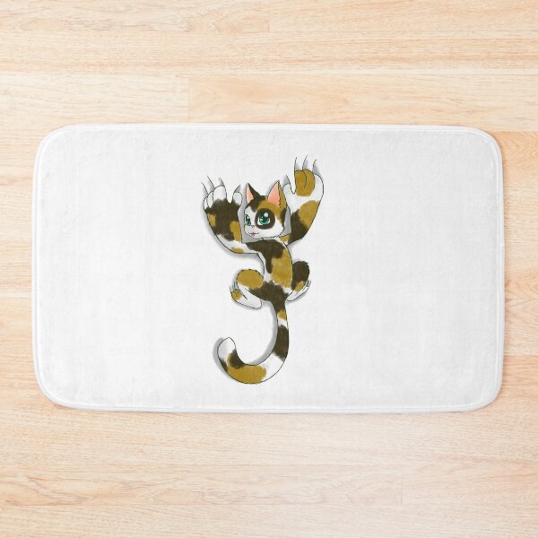 Item preview,  clinging  cat, three colored designed and sold by Necotenma.
