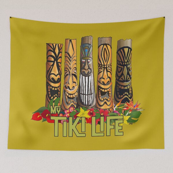 Item preview, My Tiki Life 2 designed and sold by PatArtByKevin.
