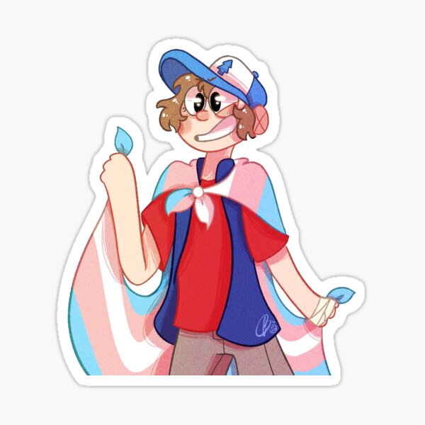 "Trans! Dipper Pines" Sticker by Faith834 Redbubble
