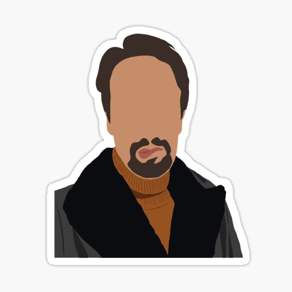 lin manuel miranda lip bite Sticker