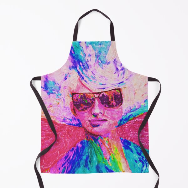 Item preview, Big Beautiful Hair, Female portrait, female painting, Girl with sunglasses,Digital abstract of original  designed and sold by dianecita.
