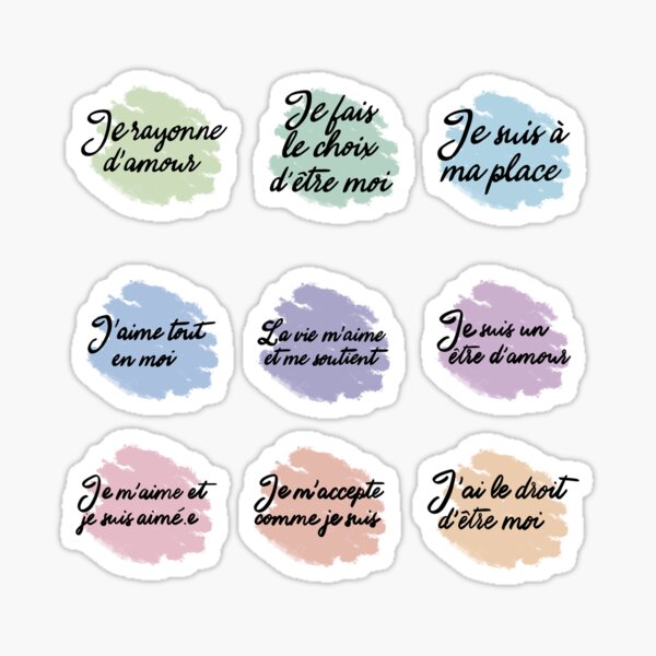 Little Mantras Stickers Redbubble