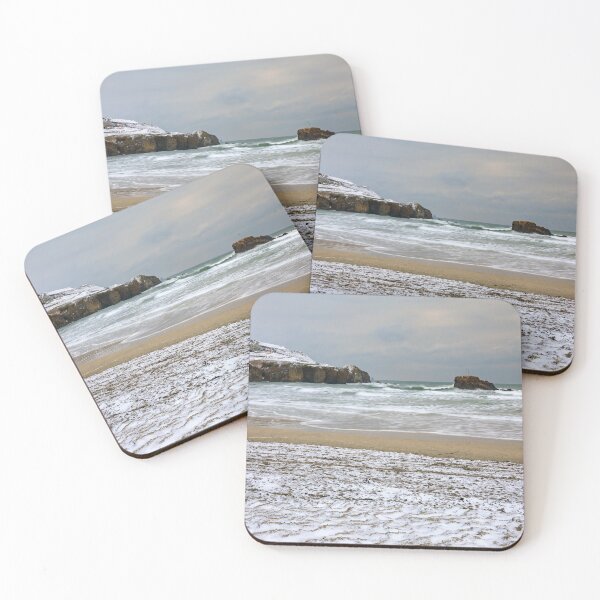 Item preview, Snow on Perranporth Beach designed and sold by bitm2007.