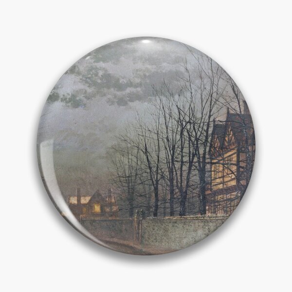 Item preview, John Atkinson Grimshaw - Old English House, Moonlight After Rain designed and sold by artcenter.