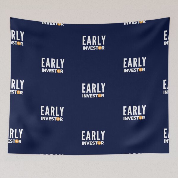 Item preview, Early investor (Bitcoin) small designed and sold by Bouzdesigns.