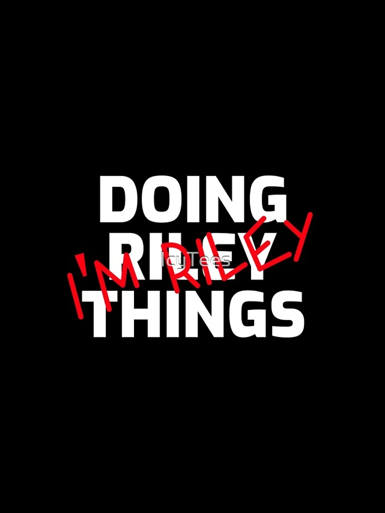 Thumbnail 4 of 4, iPhone Case, I'm Riley Doing Riley Things designed and sold by IcyTees.