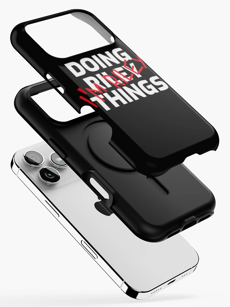 Thumbnail 2 of 4, iPhone Case, I'm Riley Doing Riley Things designed and sold by IcyTees.