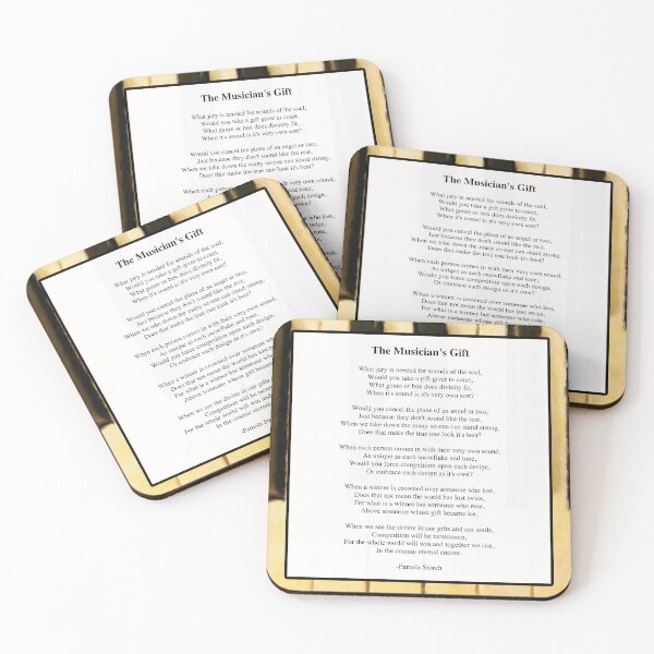 Item preview, The Musician's Gift Poem designed and sold by Pamela Storch.