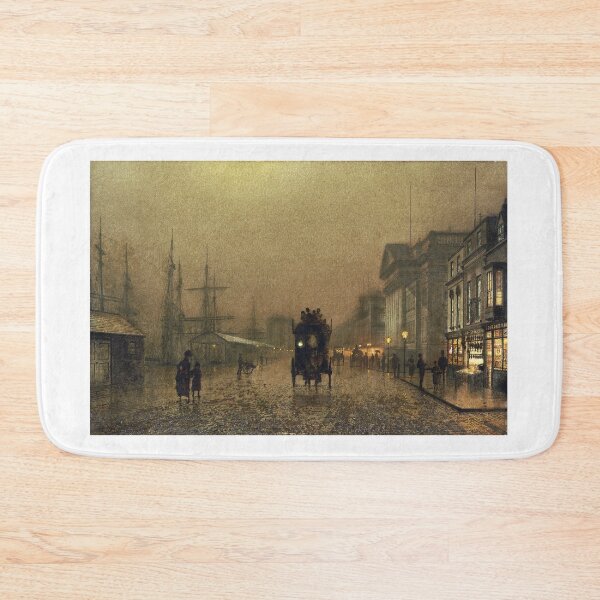 Item preview, John Atkinson Grimshaw - Liverpool Docks designed and sold by artcenter.