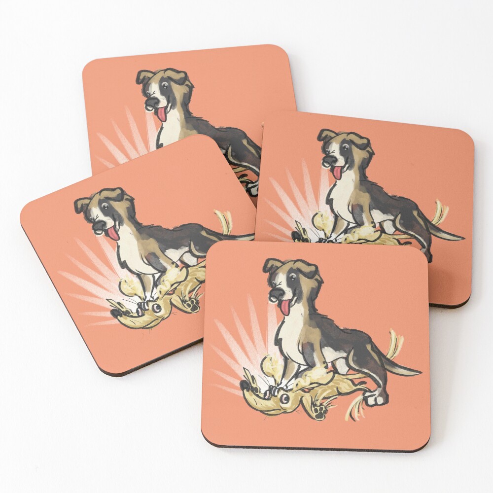 Item preview, Coasters (Set of 4) designed and sold by Rutabaga-Bug.