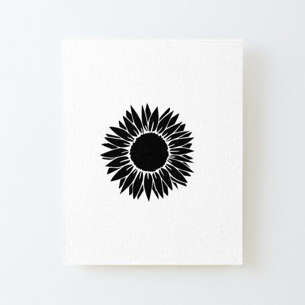 Decoración: Silueta De Girasol | Redbubble