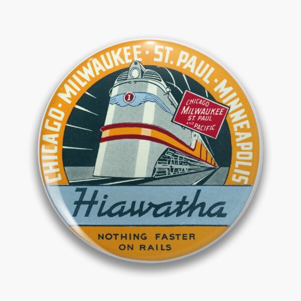 Item preview, 1935 Hiawatha Railroad Train designed and sold by historicimage.