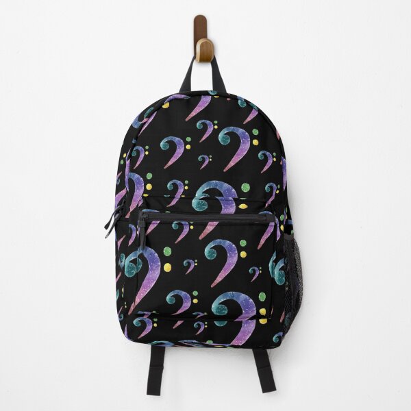Item preview, Watercolor Music Bass Clef in Multi Color designed and sold by Tara Barnaba.