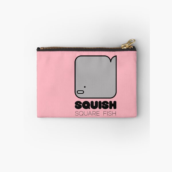 Item preview, Fun Fish Squish Square Fish Pink designed and sold by Quooki.