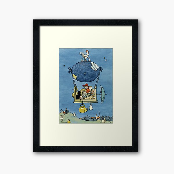 Item preview, “The Airship” by W Heath Robinson designed and sold by PatricianneK.