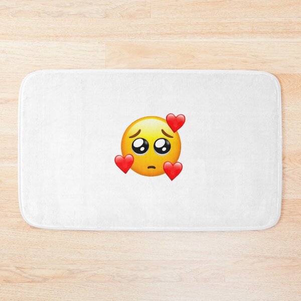 Item preview, Sad emoji with hearts designed and sold by brookenm.