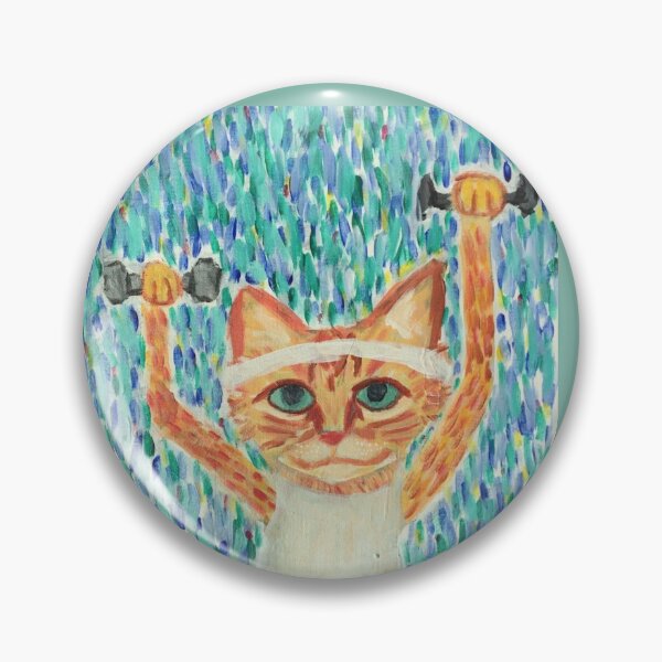 Item preview, Workout Kitty designed and sold by Hilladakilla.