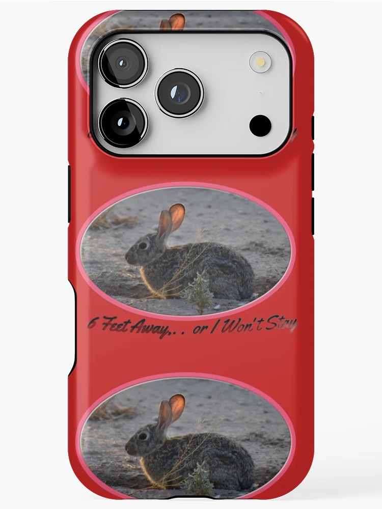 Thumbnail 1 of 4, iPhone Case, Run Rabbit Run designed and sold by Digitalcrone.