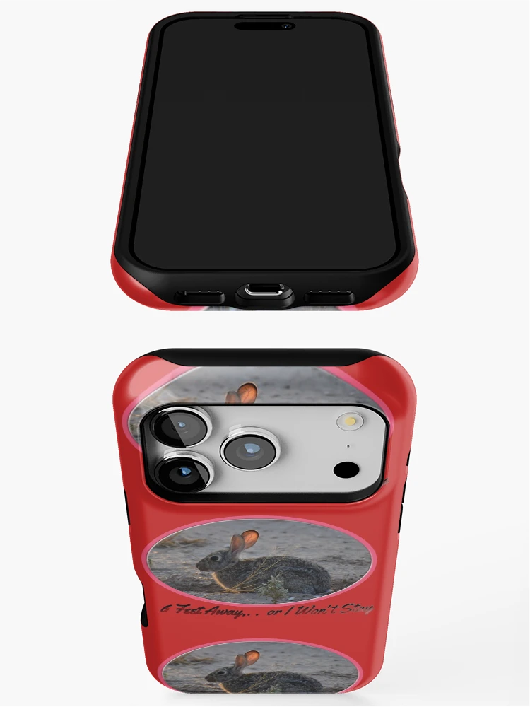 Thumbnail 3 of 4, iPhone Case, Run Rabbit Run designed and sold by Digitalcrone.
