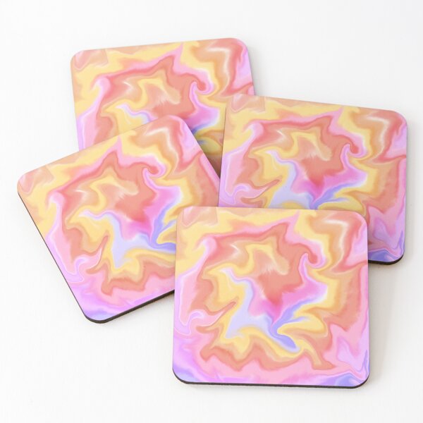 Item preview, Rainbow watercolor Swirl Mask designed and sold by Haley Keizur.