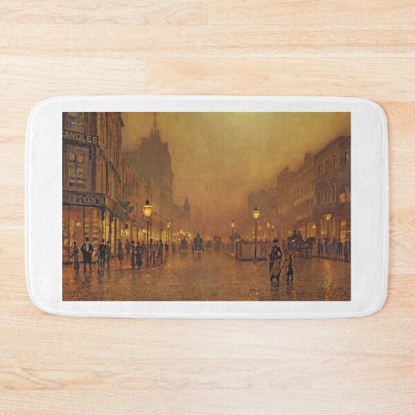 Item preview, John Atkinson Grimshaw - A Street At Night designed and sold by artcenter.