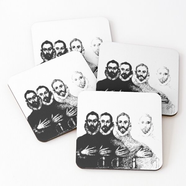 Item preview,   The gentleman with his hand on his chest, El Greco designed and sold by lapetiteart.