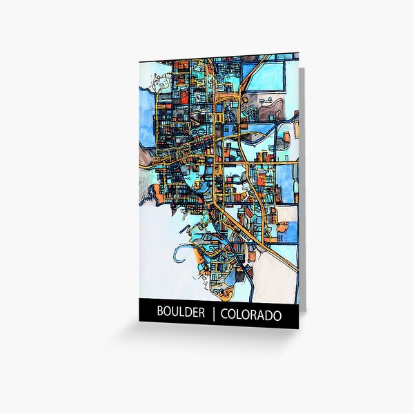 Boulder, CO Greeting Card