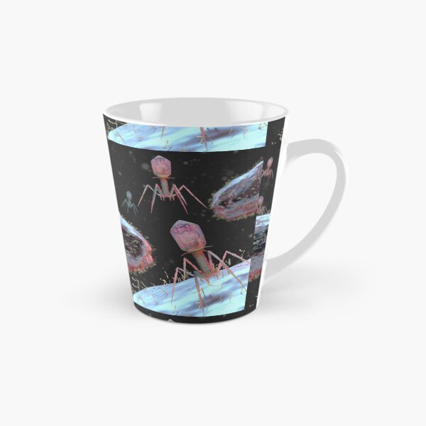 Item preview, ALIEN LIKE INVASION-BACTERIOPHAGES MICROSCOPE CONCEPTUAL IMAGE designed and sold by Hippiesole.