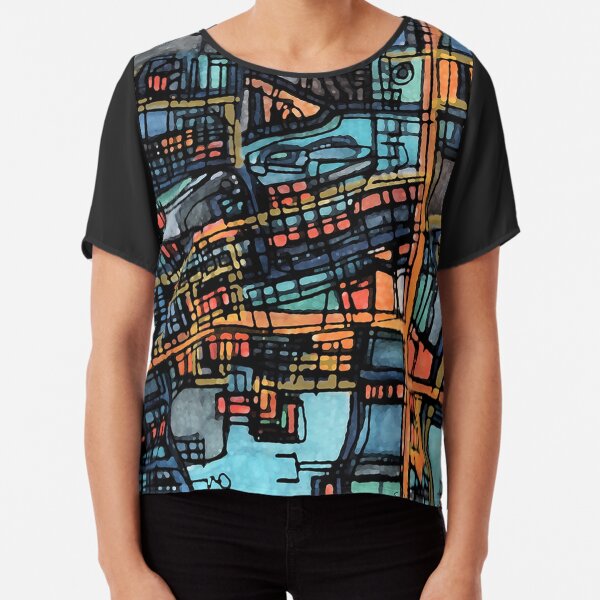 Boulder, CO Chiffon Top