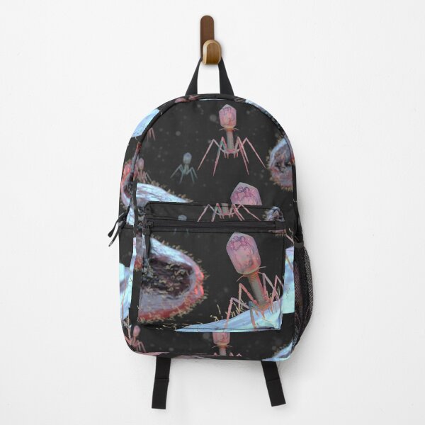 Item preview, ALIEN LIKE INVASION-BACTERIOPHAGES MICROSCOPE CONCEPTUAL IMAGE designed and sold by Hippiesole.