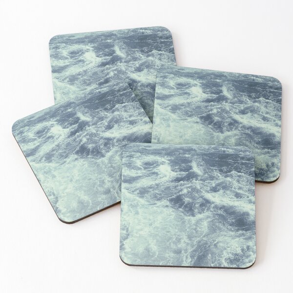 Item preview, Calm blue ocean waves designed and sold by Firandi.
